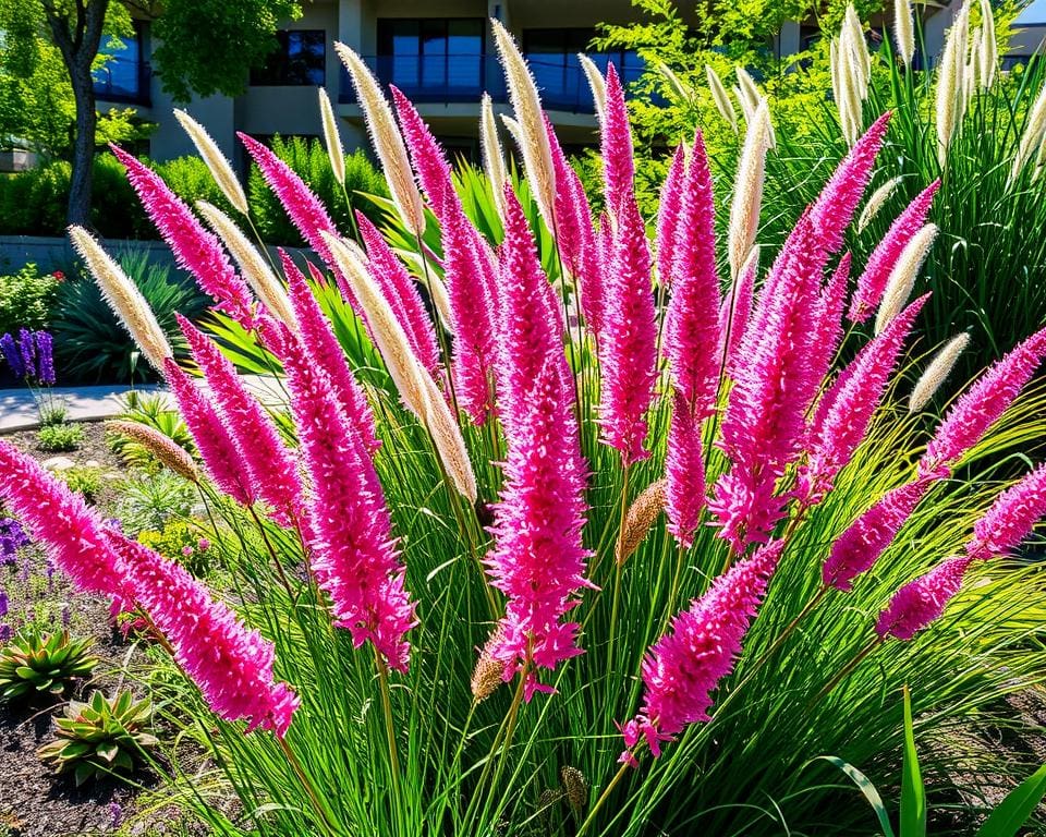 Blühende Ziergräser: Akzente für moderne Gartenlandschaften