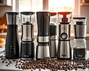 Elektrische Kaffeemühlen für frisch gemahlenen Kaffeegenuss