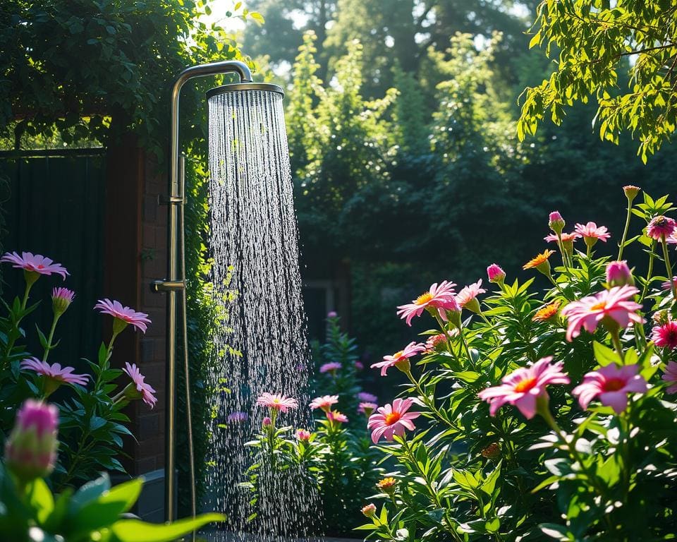 Erfrischung im Garten