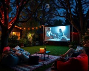 Freiluftkino im eigenen Garten: So wird die Nacht unvergesslich