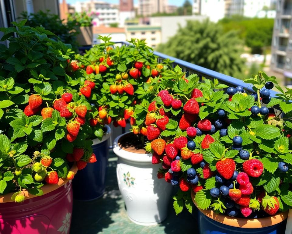 Fruchtsträucher im Kübel: Beerenfreuden auch auf dem Balkon