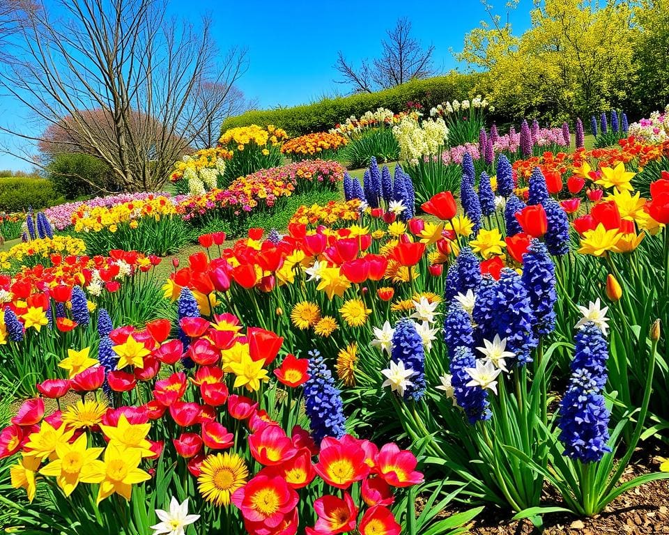 Frühlingsblumen richtig pflanzen: Farbenpracht im Beet