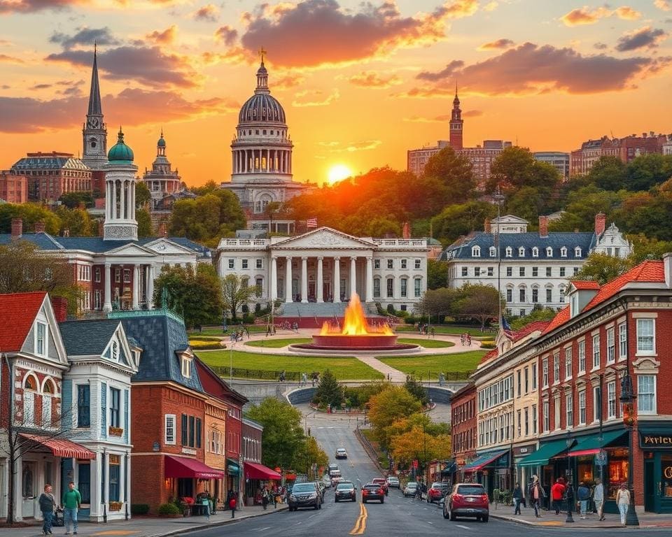 Geschichte Amerikanische Stadt Providence