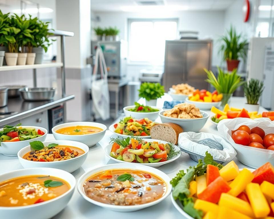 Gesundes Essen im Krankenhaus