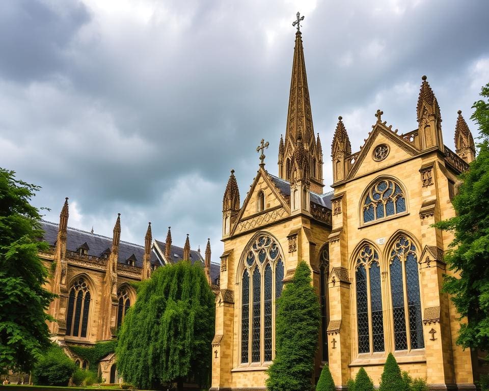 Gotische Kirchen in Canterbury, England