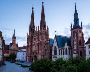 Gotische Kirchen in Olomouc, Tschechien