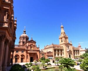 Historische Kirchen in Sevilla, Spanien