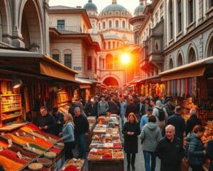 Historische Märkte in Istanbul, Türkei