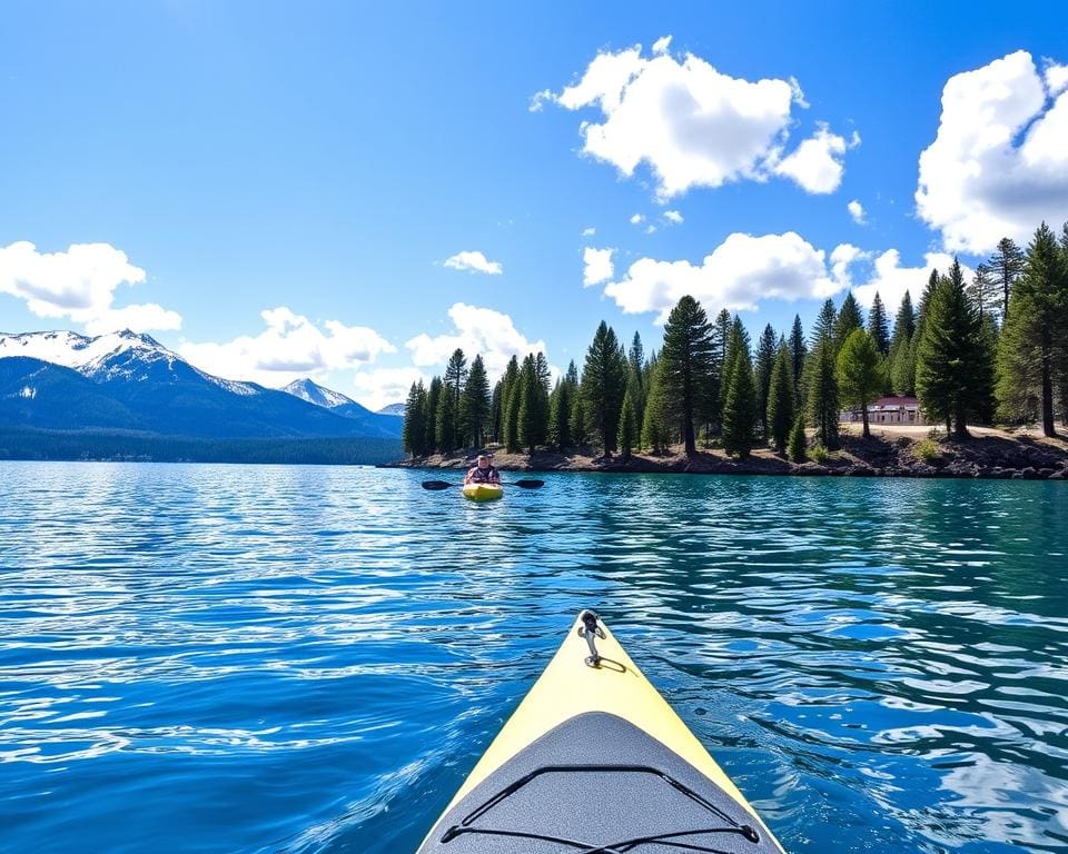 Kayakfahren am Lake Tahoe