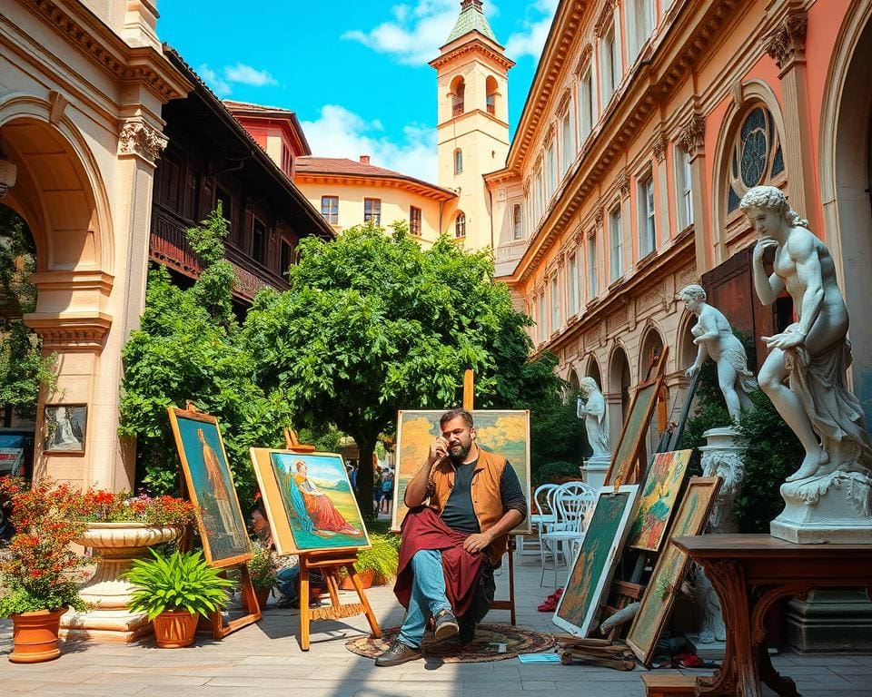 Künstler und Renaissance-Kunst in Padua