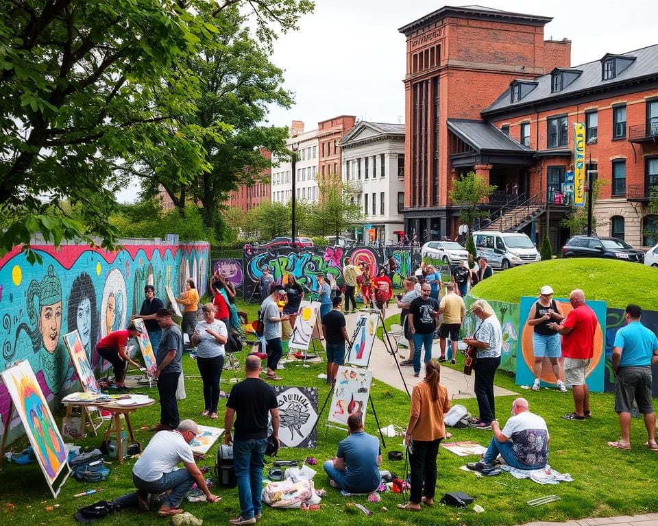 Künstlergemeinschaft in Madison