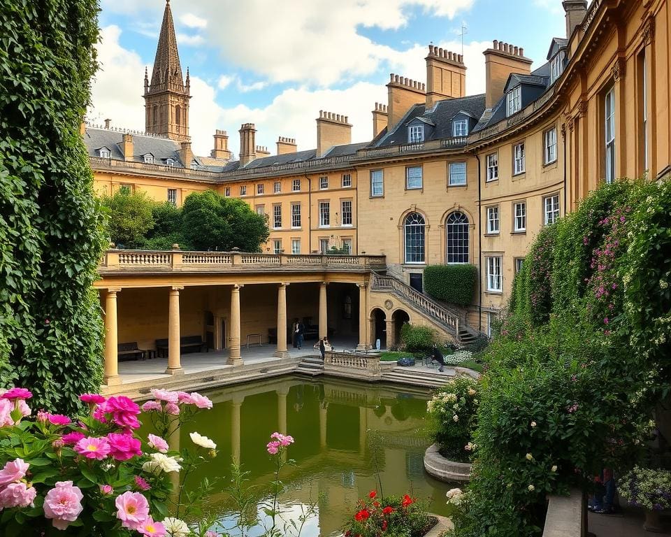 Literarische Orte in Bath, England