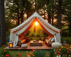 Luxus im Grünen: Glamping als neues Trendcamping