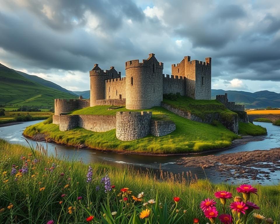 Mittelalterliche Burgen in Galway, Irland