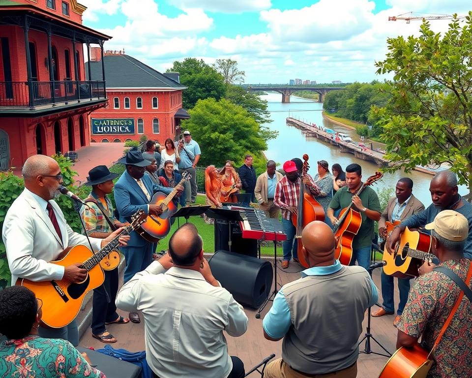 Musik und Geschichte in Baton Rouge, Louisiana