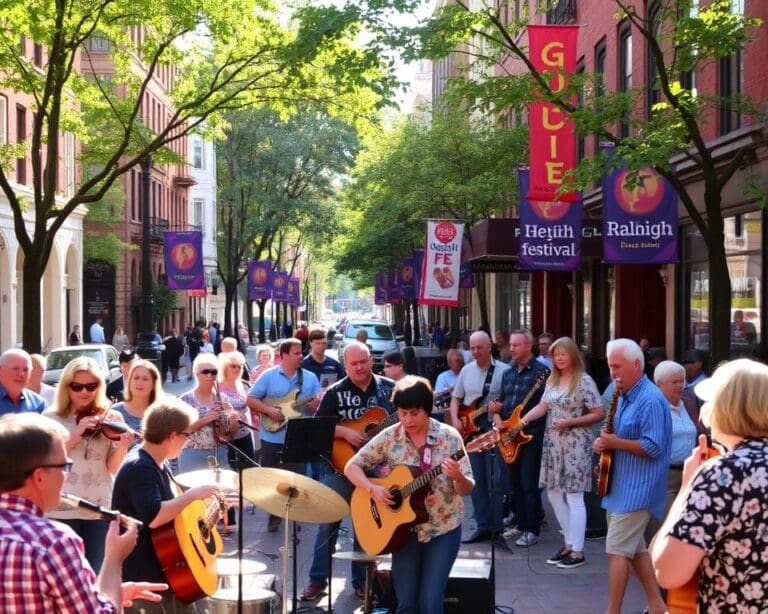 Musik und Geschichte in Raleigh, North Carolina