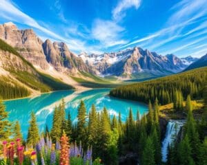 Naturwunder im Banff-Nationalpark, Kanada