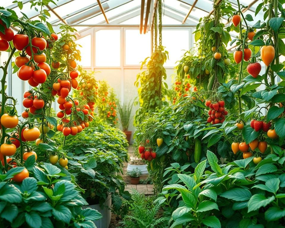 Obst- und Gemüseernte das ganze Jahr