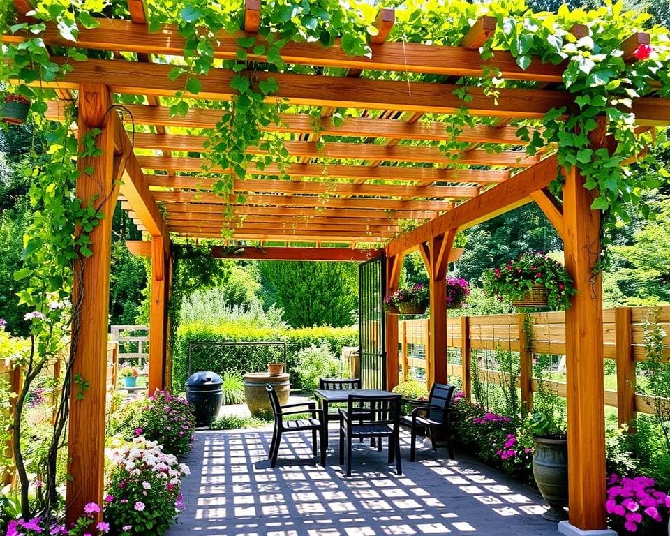 Pergola als Schattenspender: DIY-Projekte für Ihren Außenbereich