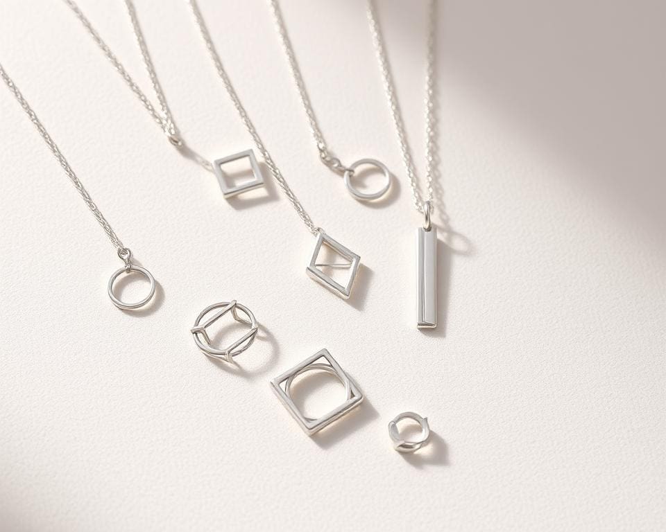 Schmuck aus Silber: Minimalistische Eleganz