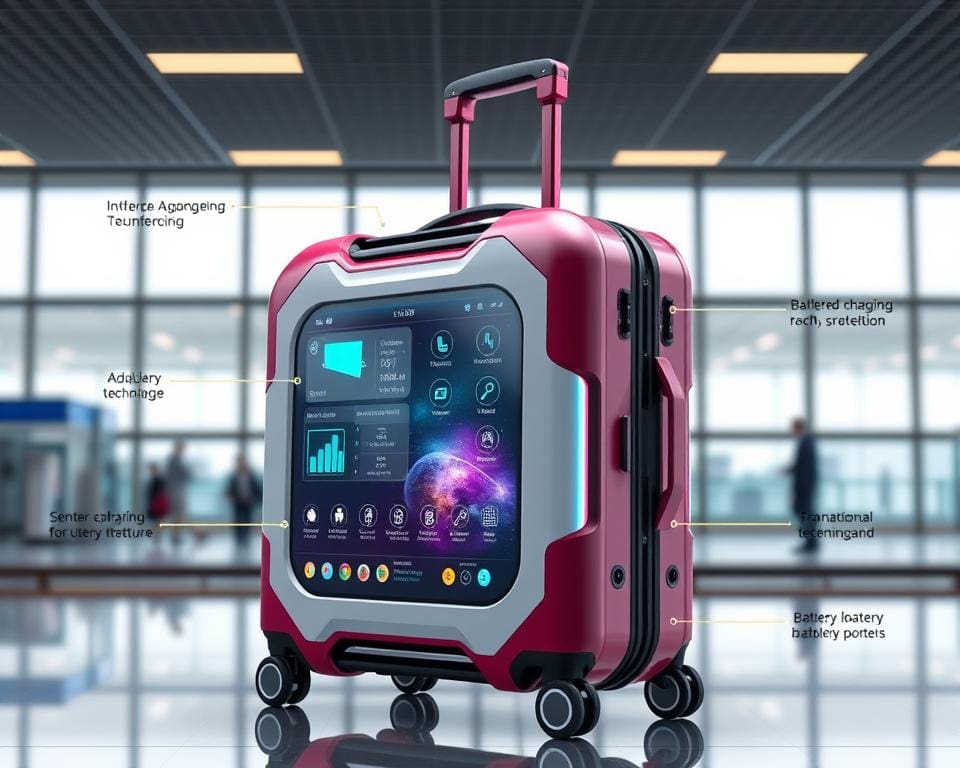 Smart Luggage: Koffer mit eingebauter Technologie