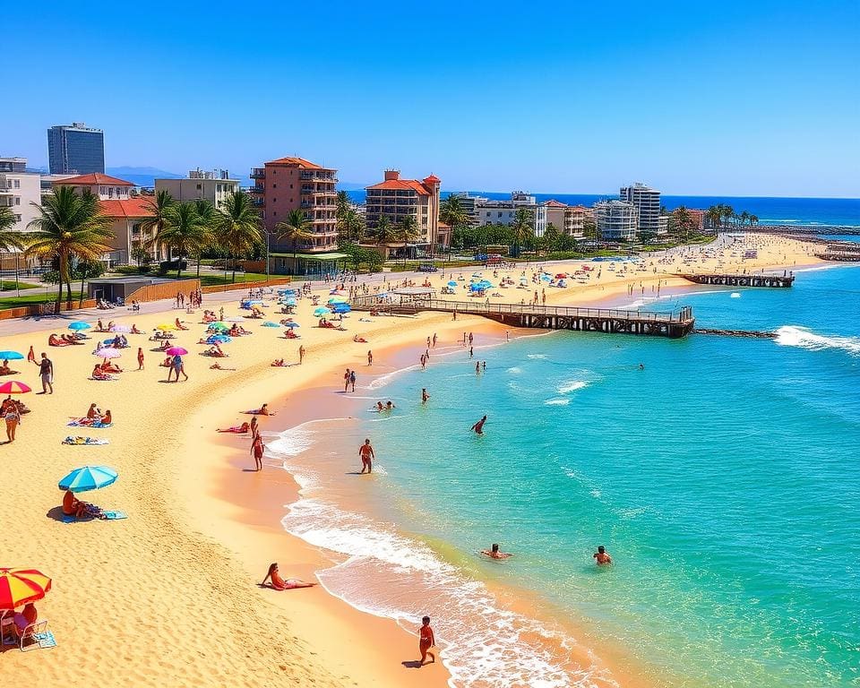 Strandleben in Punta del Este