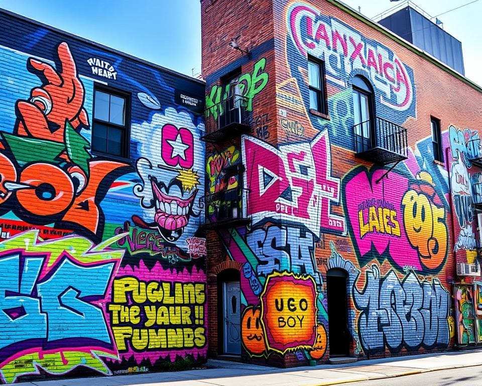 Straßenkunst in Brooklyn, New York