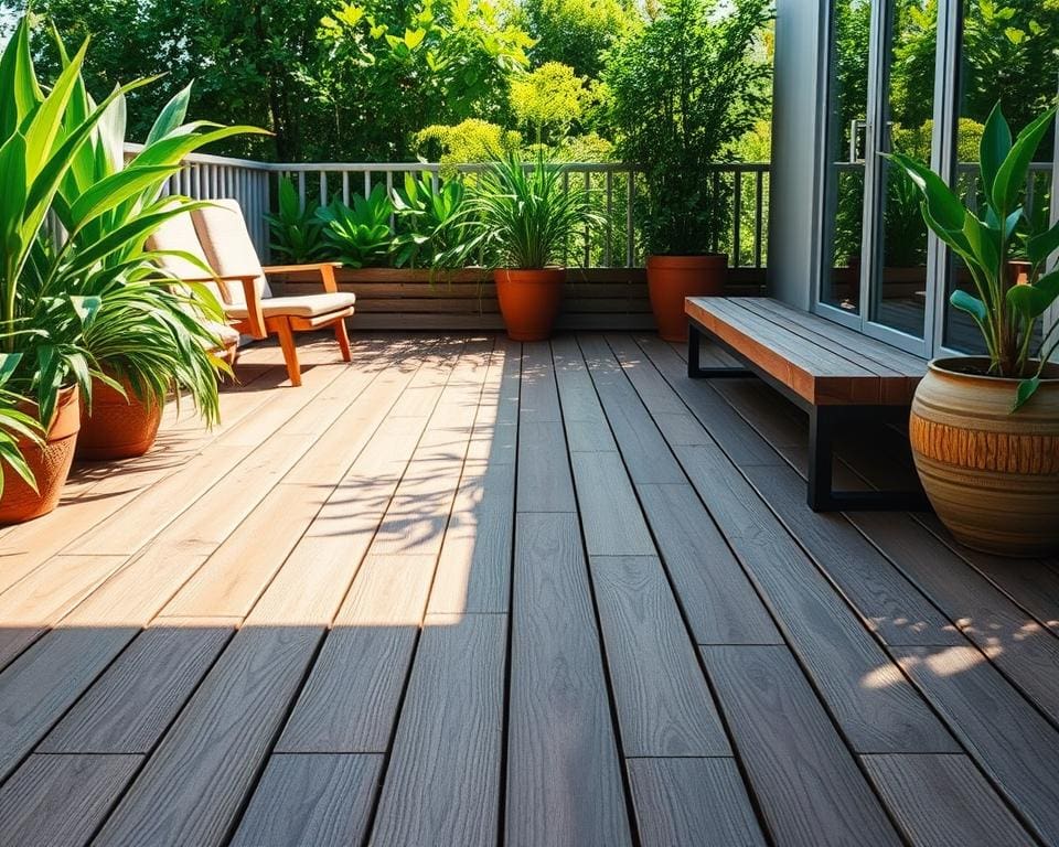 Terrassendielen aus nachhaltigem Holz: Pflegeleicht und langlebig