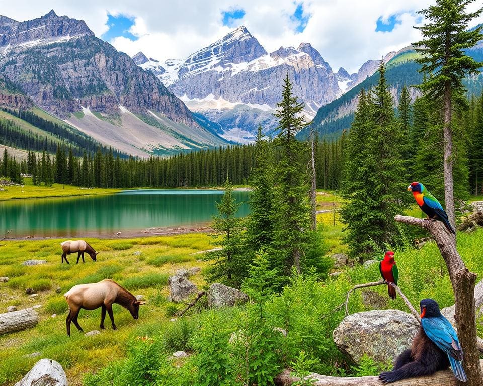 Tierbeobachtungen Yoho-Nationalpark