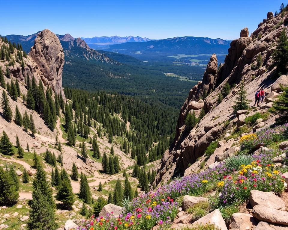 Wanderungen und Klettern in den Rocky Mountains