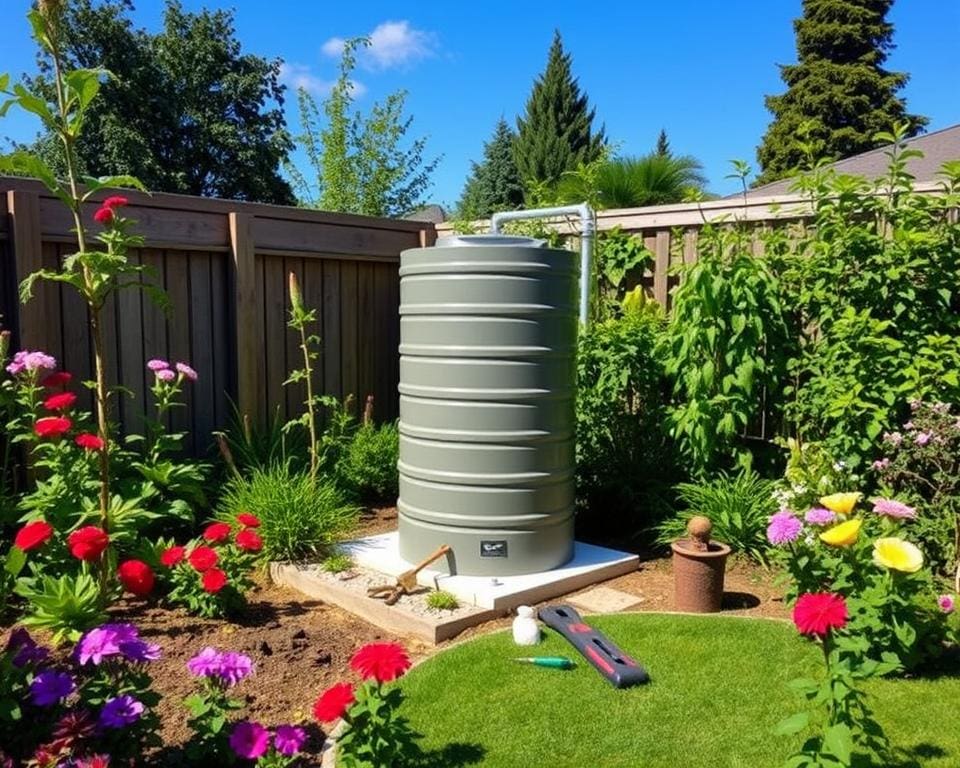 Wasserspeicher im Garten installieren: Effiziente Lösungen für trockene Zeiten