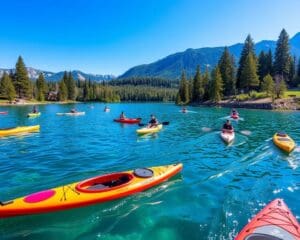 Wassersport am Lake Tahoe, Kalifornien