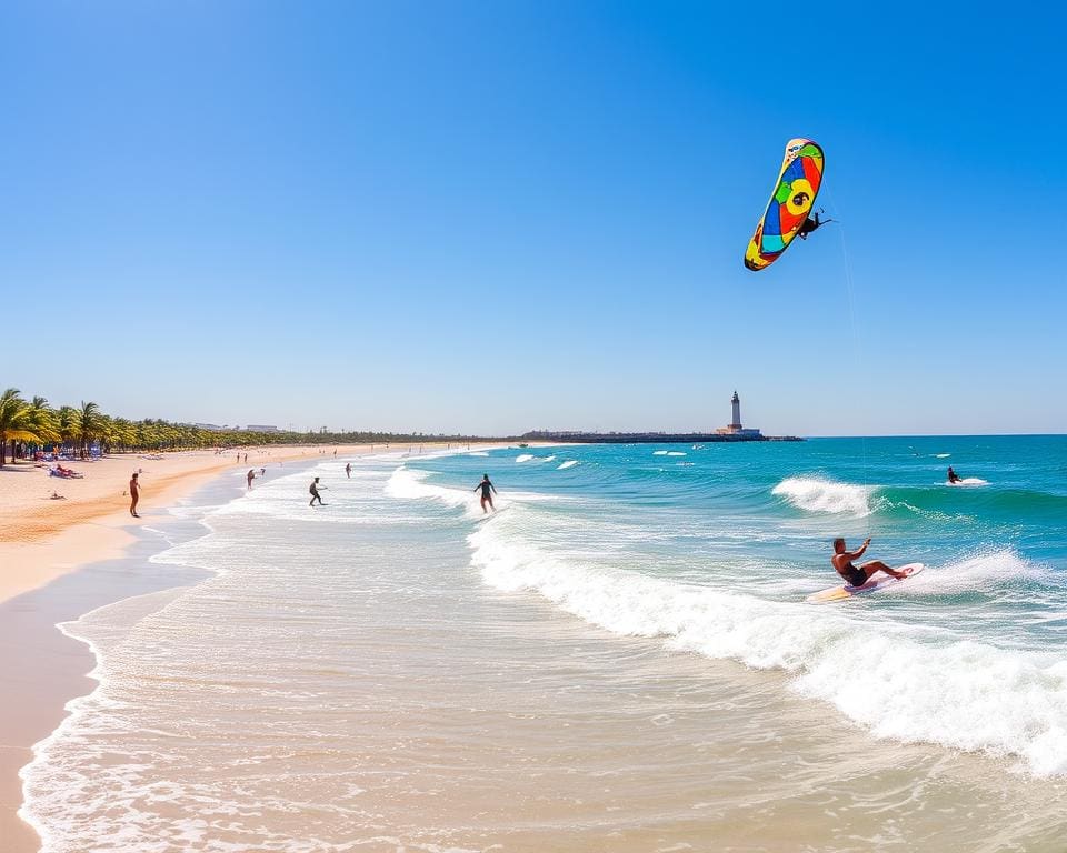 Wassersportaktivitäten in Punta del Este