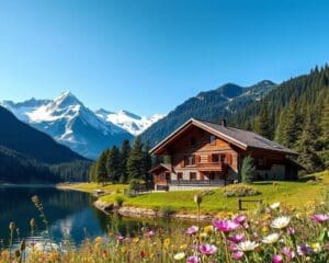 Wohnen in den Alpen: Ein Chalet als Wochenenddomizil