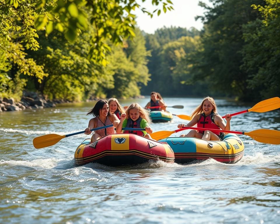 familienfreundliche Rafting-Touren