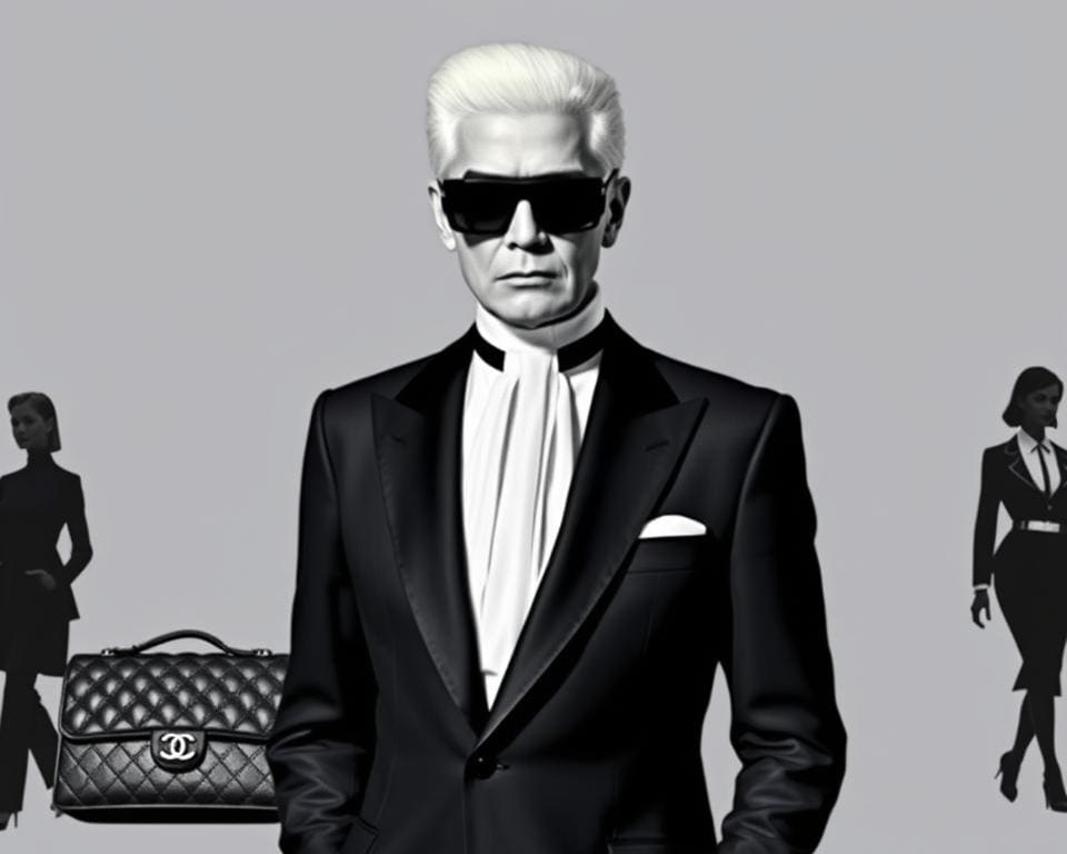 unverwechselbarer Stil von Karl Lagerfeld