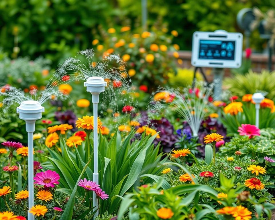 vernetzte Gartenbewässerung