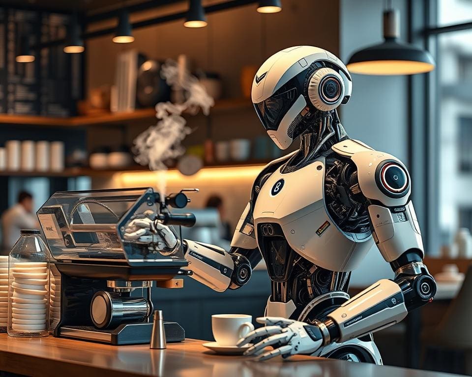 Funktionsweise Roboter-Barista