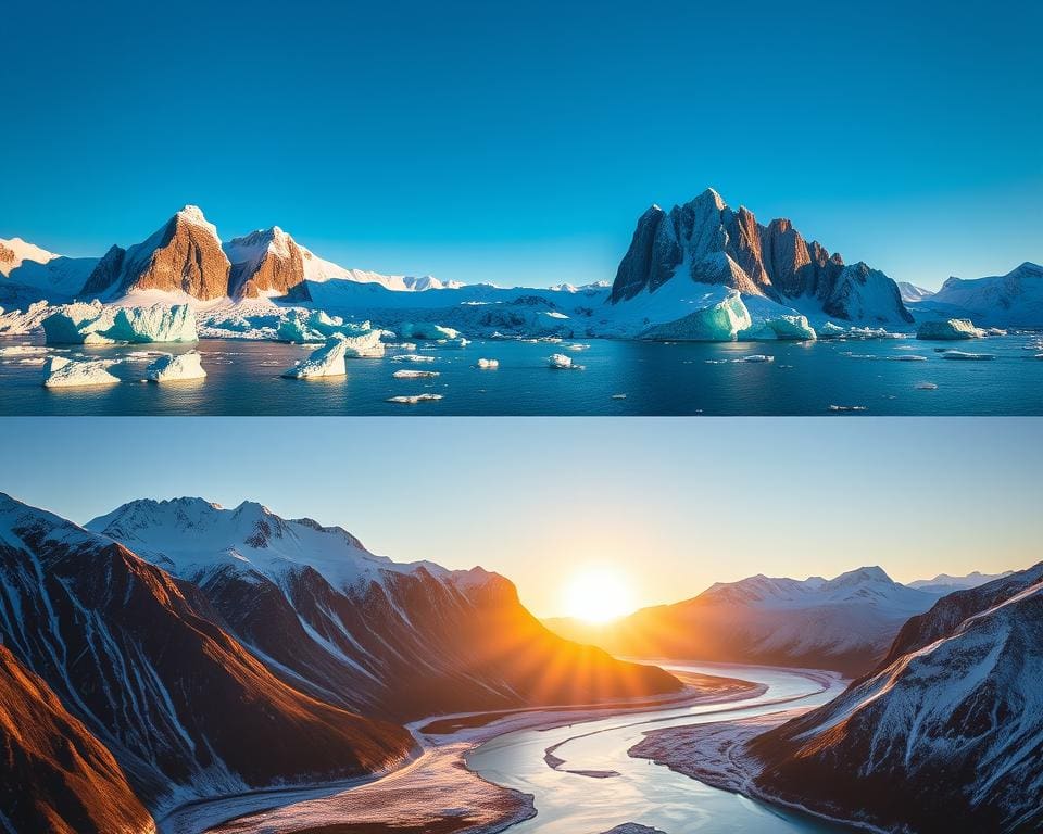 Naturwunder im Auyuittuq-Nationalpark, Nunavut