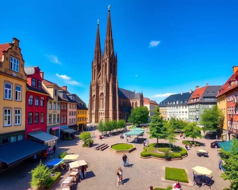 Sehenswürdigkeiten im Lunds Stadtzentrum