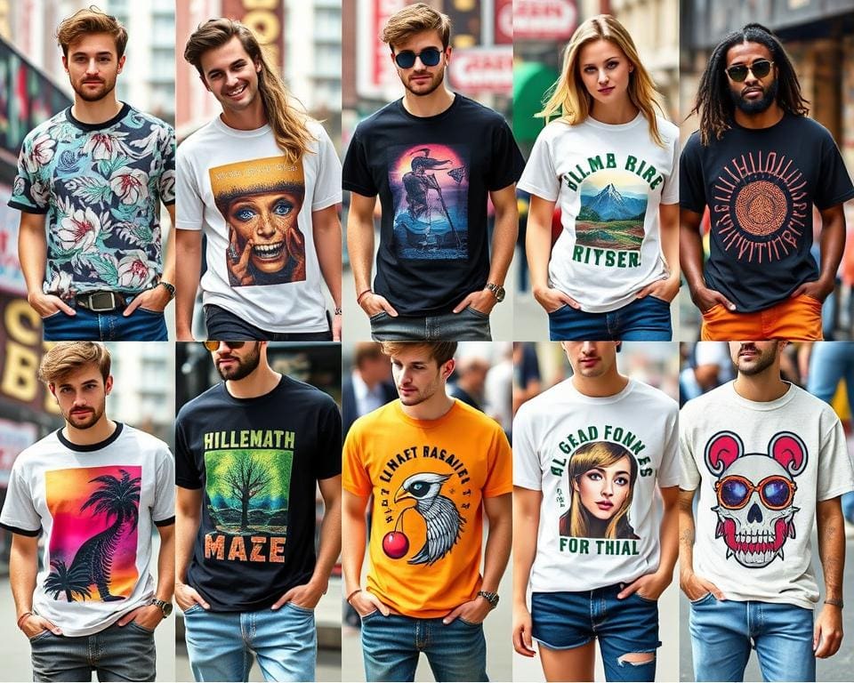 T-Shirts mit Prints: Stilvolle Print-Shirts für den Alltag