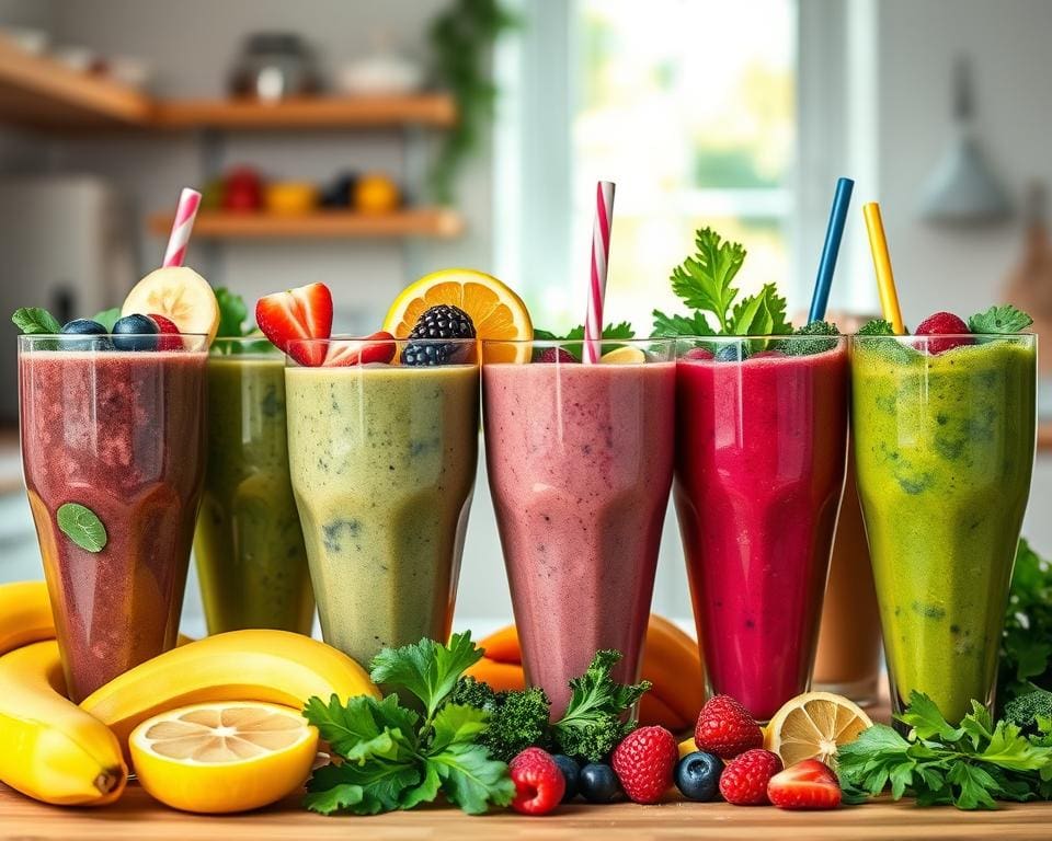 Vegane Smoothies für mehr Energie im Alltag