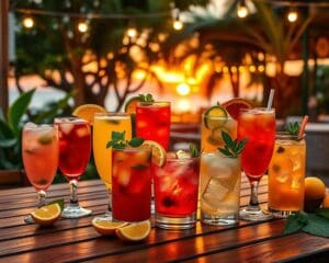 Die besten Cocktails für entspannte Sommerabende