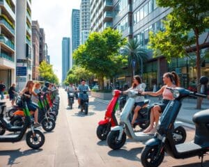 Elektrische Tretroller: Spaß und Mobilität in der Stadt