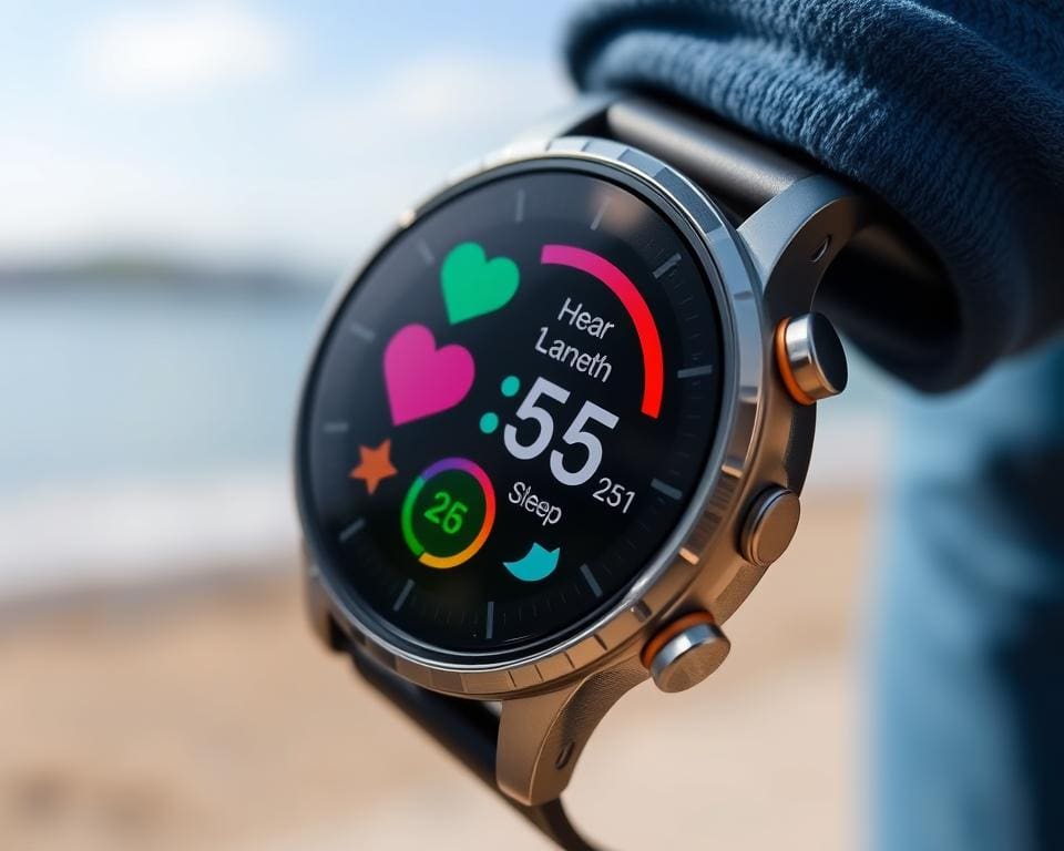 Gesundheitsüberwachung mit Smartwatch