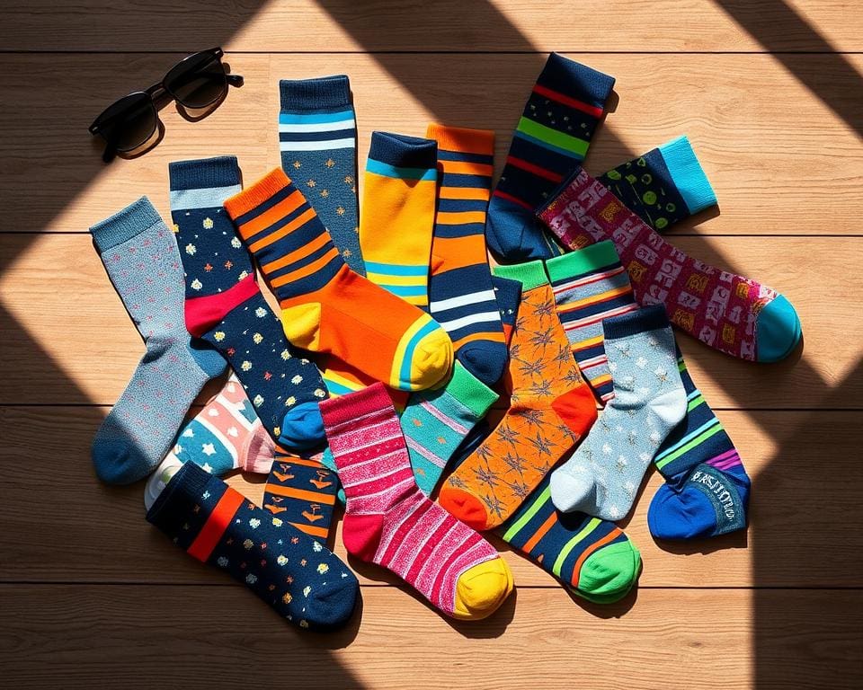 Socken im Fokus