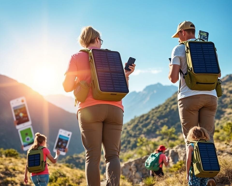 Solar-Rucksäcke: Energie für unterwegs