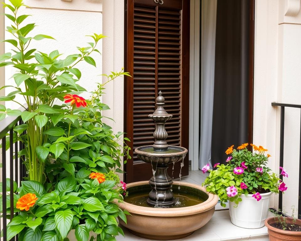 Zierbrunnen für den Balkon: Wasserakzente auf kleinem Raum