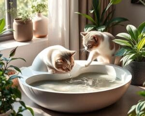 Katzen-Trinkbrunnen: Stil und Funktion in einem