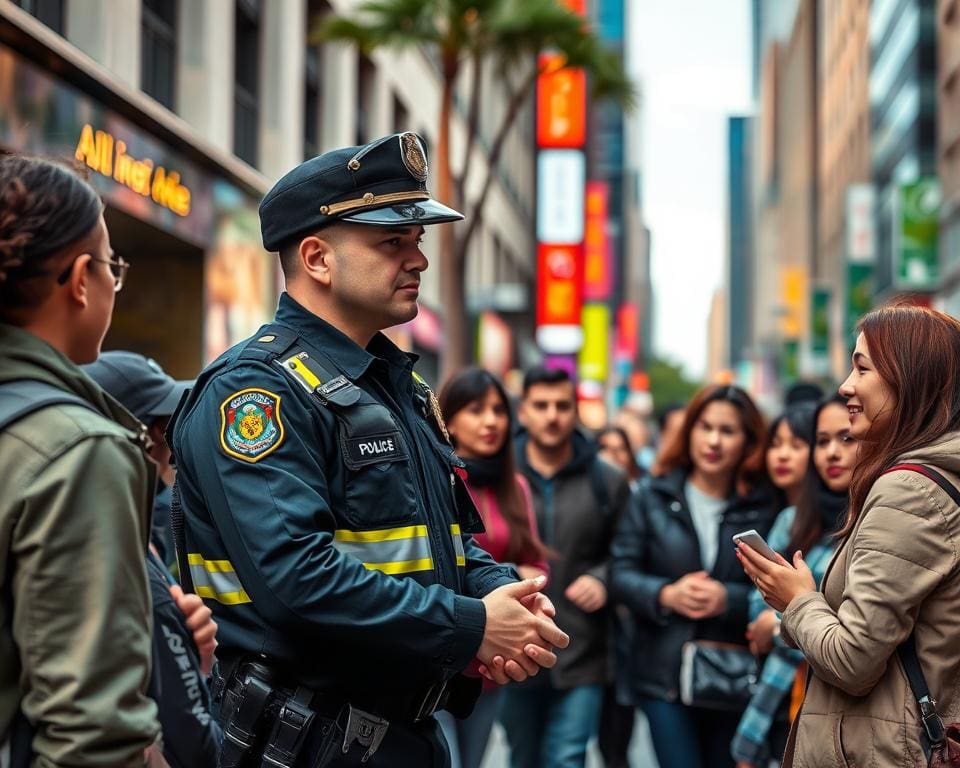 Polizist: Präventionsarbeit im urbanen Raum